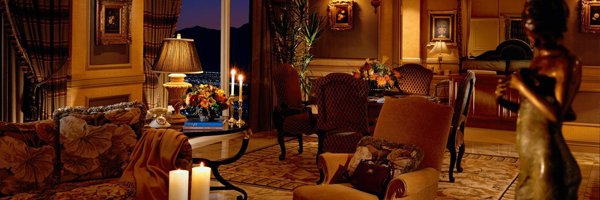 The most expensive hotel room in the world is...