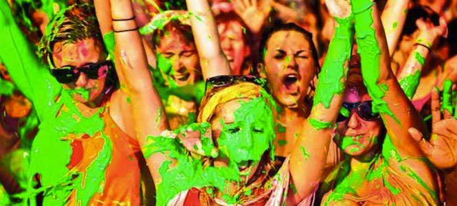 DAYGLOW (Life In Color) "World's Largest Paint Party" - rick...