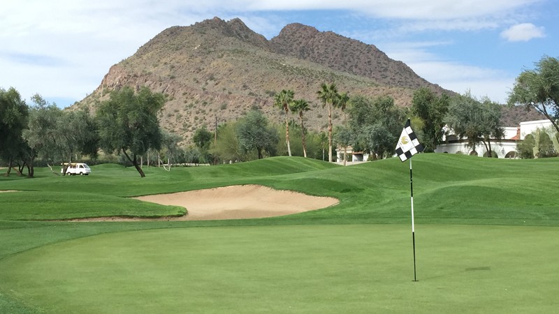 The Phoenician Golf Club: How many steps?