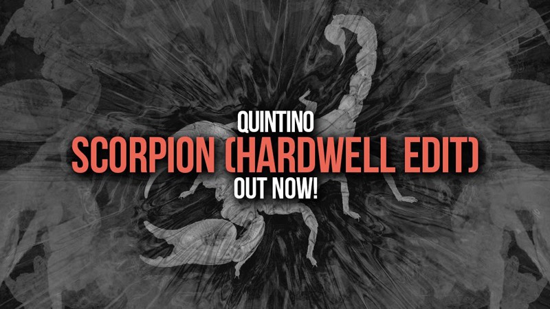 Quintino joins Revealed ranks with edit Hardwell's edit of "Scorpion"