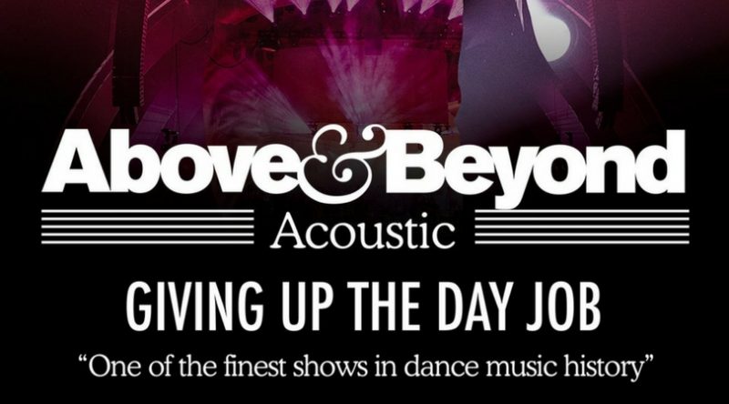 Exclusive pre-order of Above & Beyond Acoustic Documentary available now on iTunes