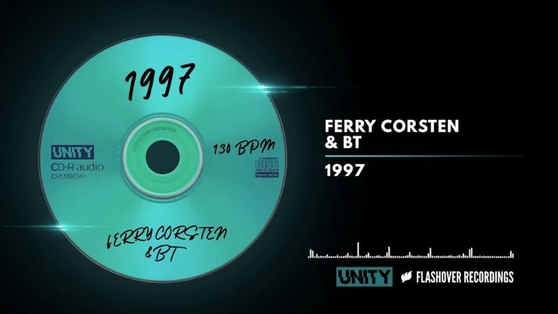 Ferry Corsten reveals the latest UNITY offering with BT collab "1997"