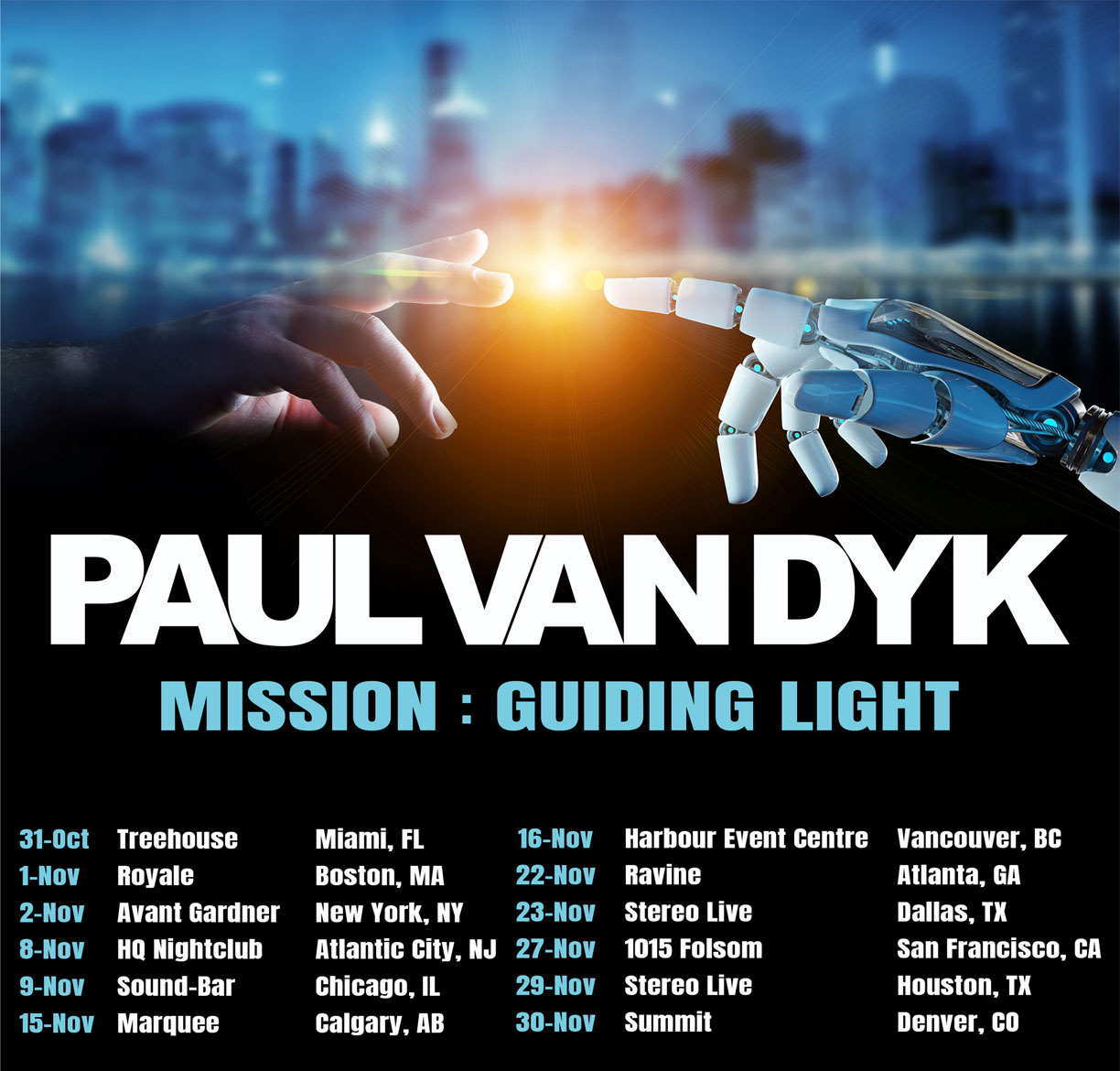 Paul van Dyk Announces Fall Tour of North America