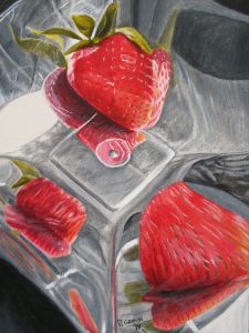 Reflective Strawberries