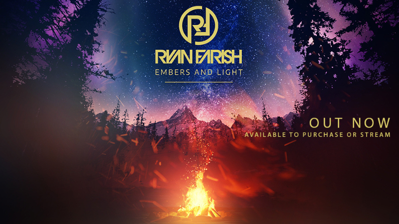 Ryan Farish releases new downtempo fireside album "Embers and Light"