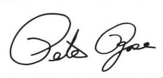 Pete Rose Signature