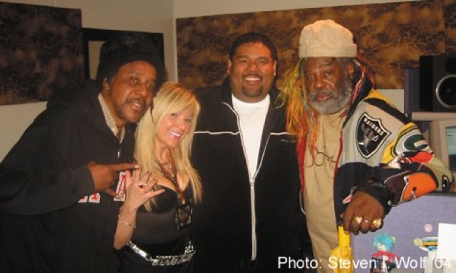 Sonny Kool, Screamin' Rachael, Maurice Joshua, and George Clinton